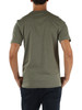 GRÜN | Baumwoll-T-Shirt mit Logostickerei