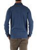 HELLBLAU | Langarm-Poloshirt Regular Fit aus Piqué-Baumwolle