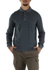 BLU | Polo manica lunga regular fit in cotone