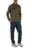 VERDE MILITARE | Polo manica lunga regular fit in cotone