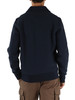 BLU | Felpa mezza zip Accademia con stampa logo