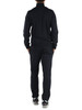 BLU SCURO | Tuta sportiva regular fit in misto viscosa