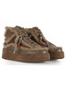 TORTORA | Stivaletti stringati in suede ed ecopelliccia LOLITA04