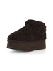 MARRONE | Stivaletti JANE 01 in ecopelliccia