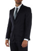 BLU SCURO | ONE: Giacca slim fit in lana vergine Guabello