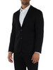 NERO | Giacca Performance slim fit in misto cotone
