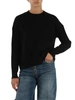 NERO | Maglia girocollo in lana e cashmere
