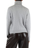 GRIGIO | Maglia collo alto in cashmere