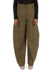 VERDE MILITARE | Pantalone TIGNANELLO in tessuto tecnico stretch