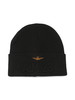 NERO | Cappello in maglia con ricamo logo
