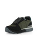 VERDE MILITARE | Sneakers in tessuto ed ecosuede con patch logo