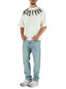 OFF WHITE | T-shirt loose fit in cotone con scritta logo
