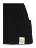NERO | Cappello in misto lana TELL con pon pon