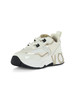 WEISS | Lack- und laminiertes Nylon-Sneakers CLUB105