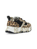 NERO | Sneakers in tessuto e pelle effetto cavallino CLUB105