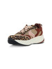 BEIGE | Sneakers in pelle e tessuto CLUB124