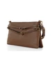 HELLBRAUN | Schultertasche aus Leder BELT BAG CLASSIC