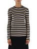 BEIGE | T-shirt manica lunga in viscosa stretch