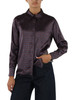 BLU | Camicia stampata in seta stretch
