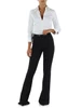 NERO | Pantaloni svasati Essentials in doppio crepe stretch