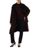 BORDEAUX | Maglia girocollo in misto viscosa