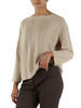 BEIGE | Maglia in misto lana, viscosa e cashmere