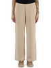 BEIGE | Pantaloni sportivi in scuba di misto modal