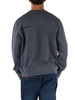 BLU CHIARO | Felpa girocollo comfort fit con ricamo logo frontale