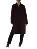 BORDEAUX | Cappotto reversibile in misto lana