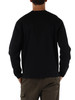 NERO | T-shirt manica lunga in cotone mercerizzato 30/2