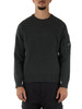 GRIGIO SCURO | Maglia girocollo in misto lana Global Recycled Standard