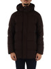 MARRONE | Piumino trapuntato TYPHOON Platinum Technology