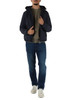 Dunkelblau | Kapuzensweatjacke PETER