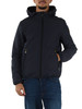 Dunkelblau | Kapuzensweatjacke PETER