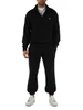 NERO | Felpa mezza zip Classic fit