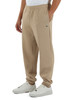 BEIGE | Pantaloni sportivi regular fit in misto cotone piquet