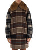MARRONE | Cappotto corto in lana vergine DIVINA