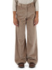 BEIGE | Pantalone in velluto a coste TANIA