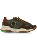 VERDE SCURO | Sneakers in pelle CHACRONA PREM