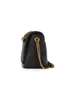 MARRONE | Borsa a spalla in pelle CLICK SOFT HORIZONTAL CHAIN CL.