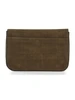 VERDE MILITARE | Borsa in suede LOVE SATCHEL CLASSIC
