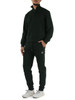 VERDE SCURO | Felpa mezza zip MODISH