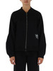 NERO | Felpa modello bomber