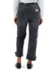 GRIGIO | Pantalone jeans cinque tasche cimosato taglio dritto