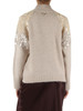 BEIGE | Maglia in misto lana e alpaca con paillettes