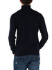 BLU SCURO | Maglia collo alto FLIRT in misto lana