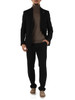 NERO | Pantalone BOGOTAPAN slim fit in misto viscosa