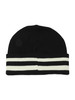 NERO | Cappello in misto lana con motivo logo