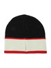 NERO | Cappello in misto lana con motivo logo