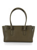 Militärgrün | HAMILTON MODERNE Small Schultertasche aus Leder